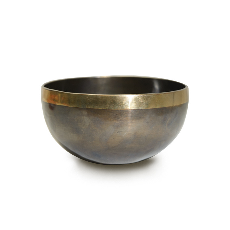 IMG_2699 Nepalese Black Gold Singing Bowl - Image 1