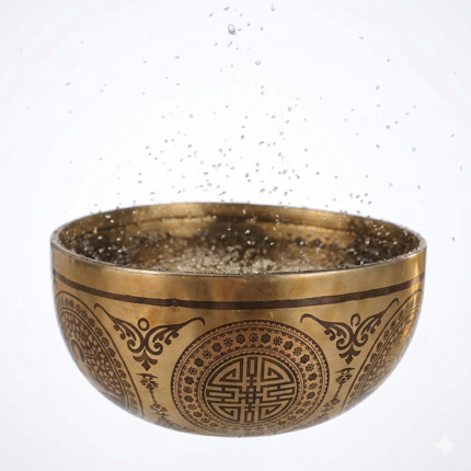 Nepal Engraved Singing Bowl