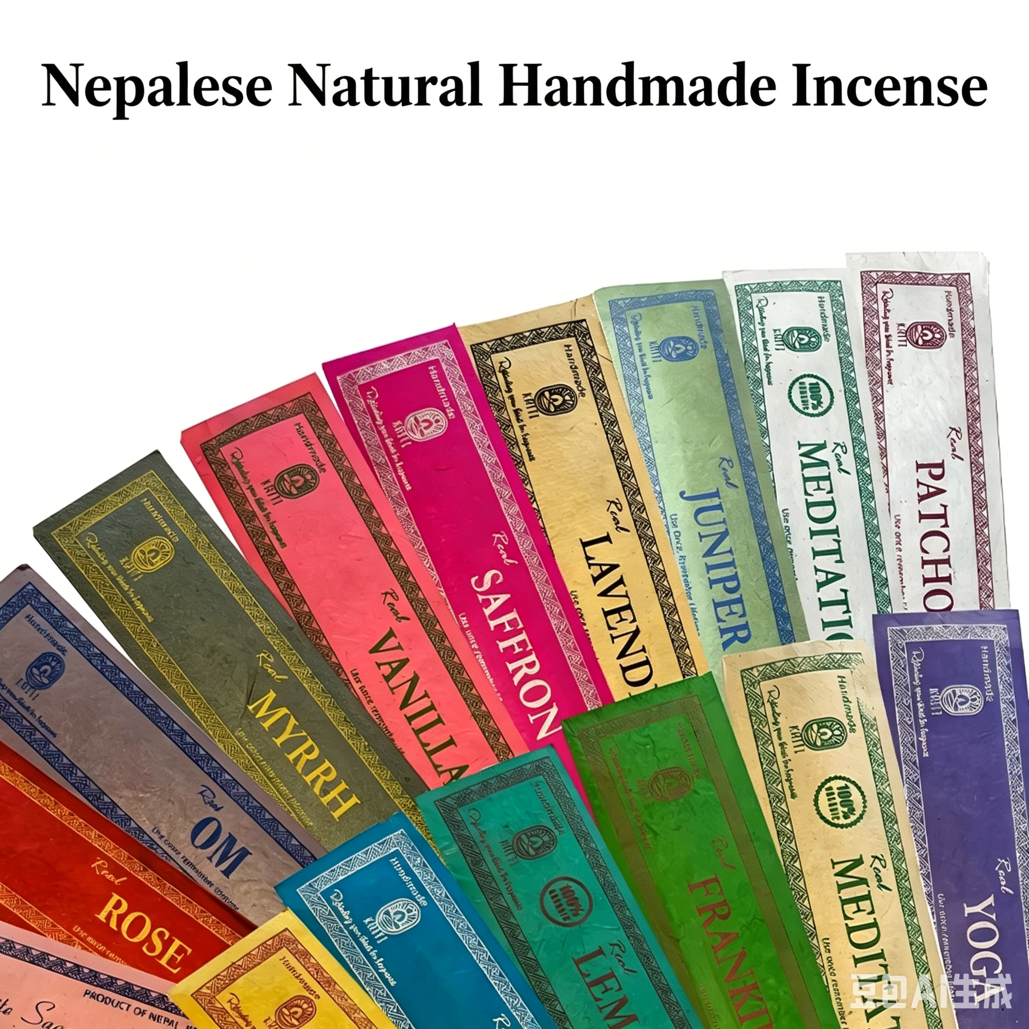 生成1000X1000白底图 (1) Nepalese Natural Handmade Incense - Image 1