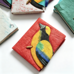 Himalayan Handmade Paper with Little Bird Pattern