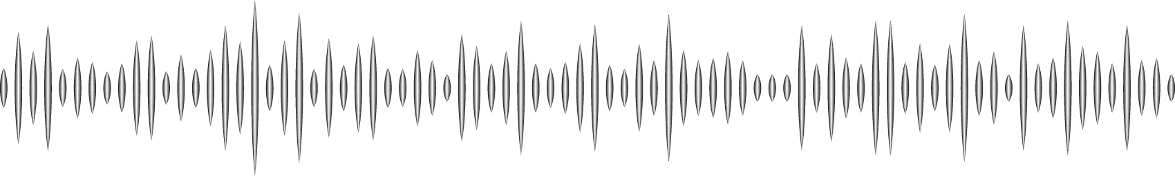 Acoustic resonance waveform